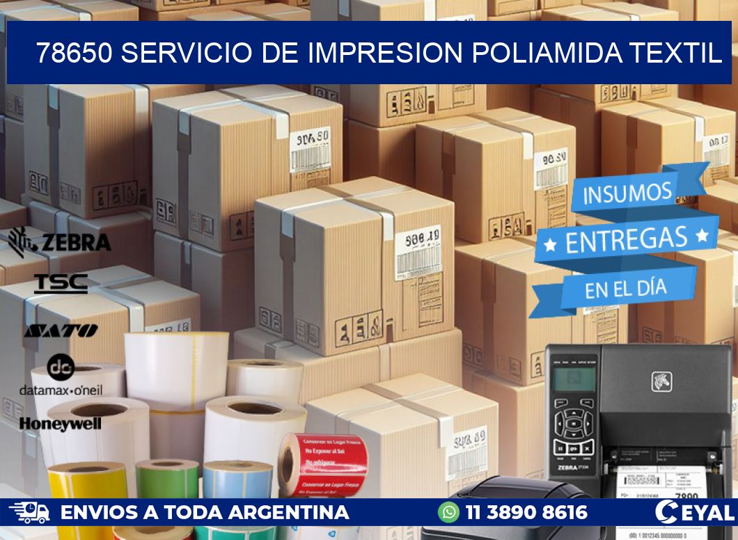 78650 SERVICIO DE IMPRESION POLIAMIDA TEXTIL