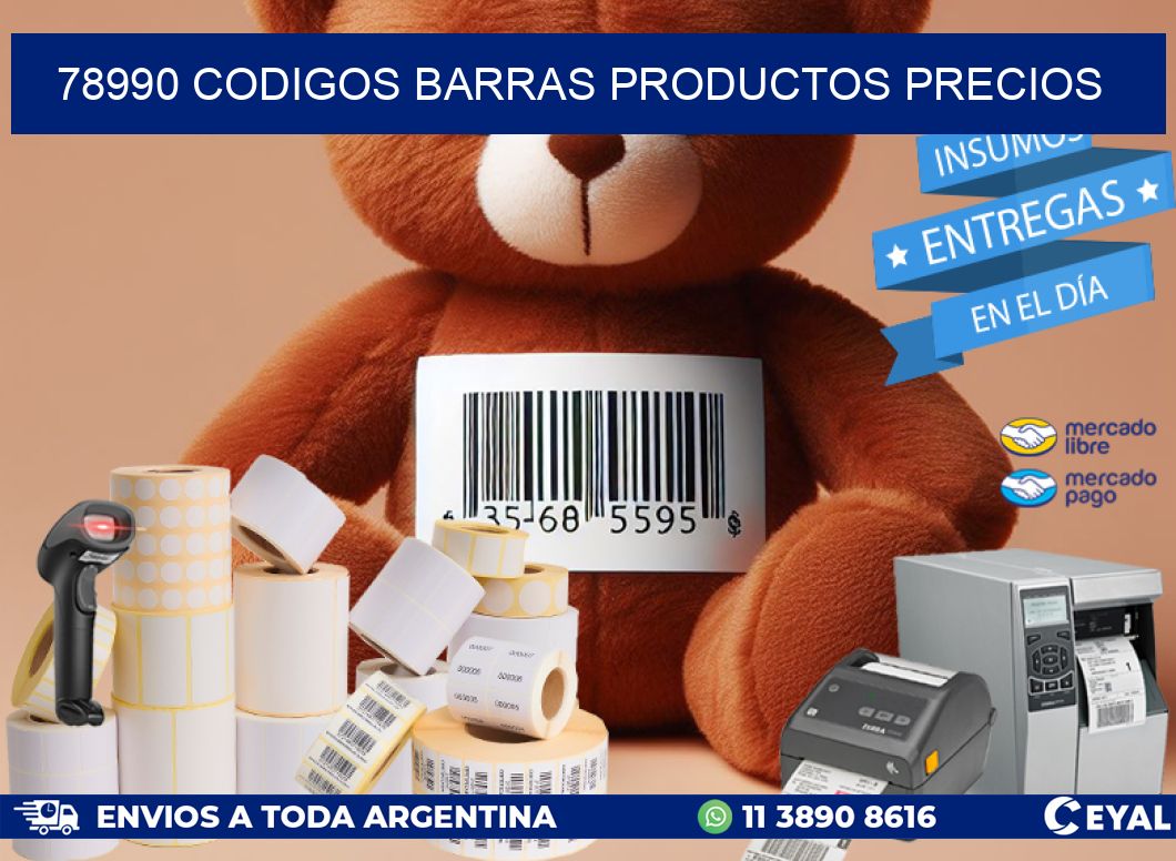 78990 CODIGOS BARRAS PRODUCTOS PRECIOS
