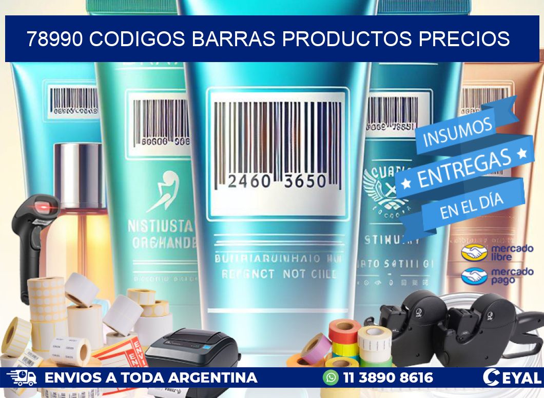 78990 CODIGOS BARRAS PRODUCTOS PRECIOS