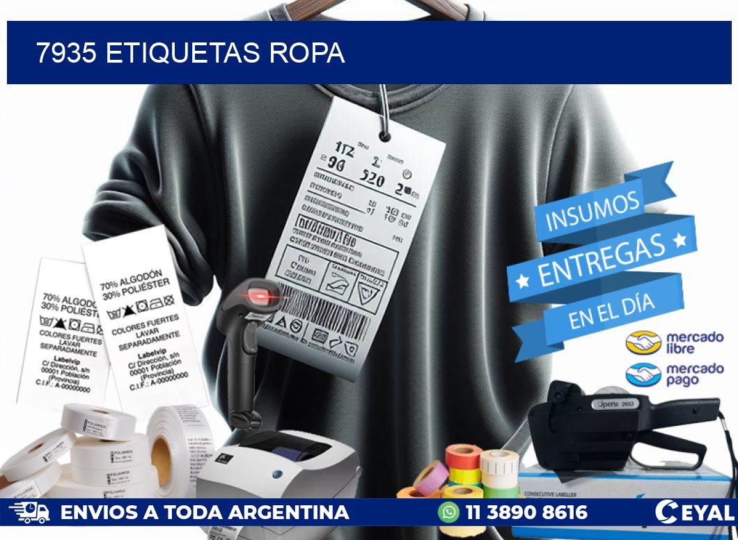 7935 ETIQUETAS ROPA