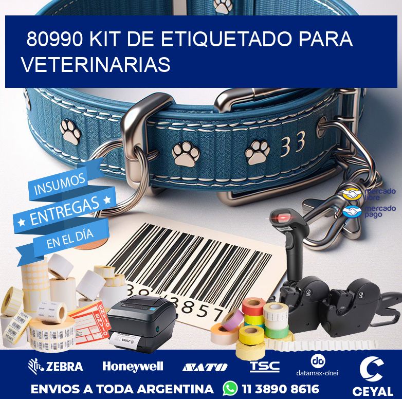 80990 KIT DE ETIQUETADO PARA VETERINARIAS