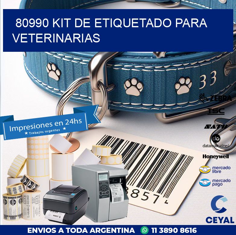 80990 KIT DE ETIQUETADO PARA VETERINARIAS