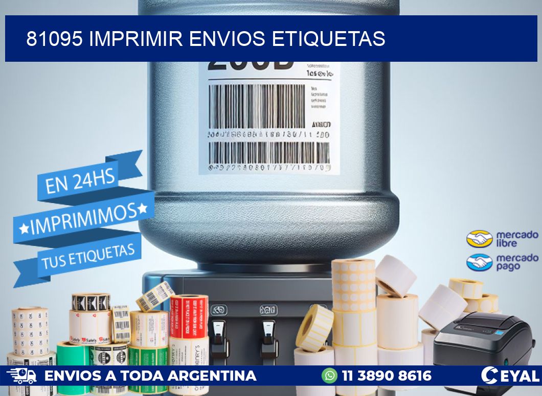 81095 imprimir envios etiquetas