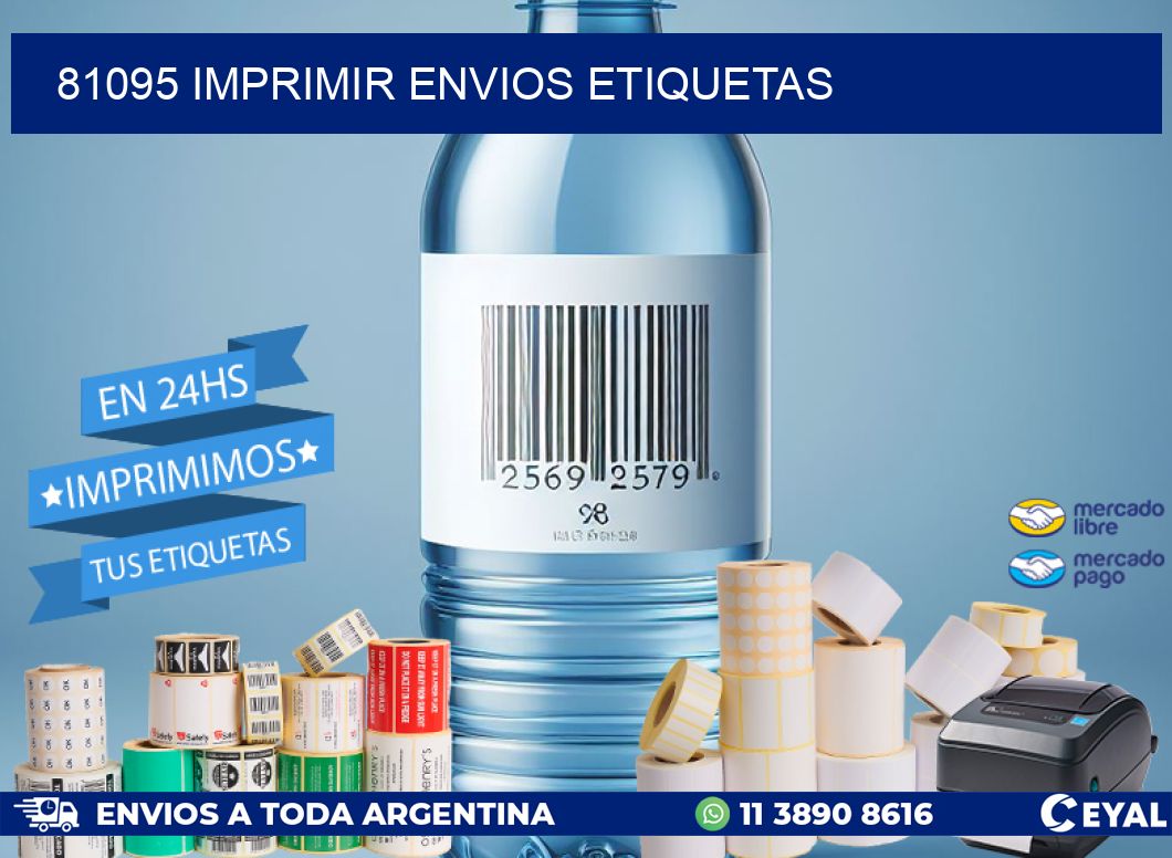 81095 imprimir envios etiquetas