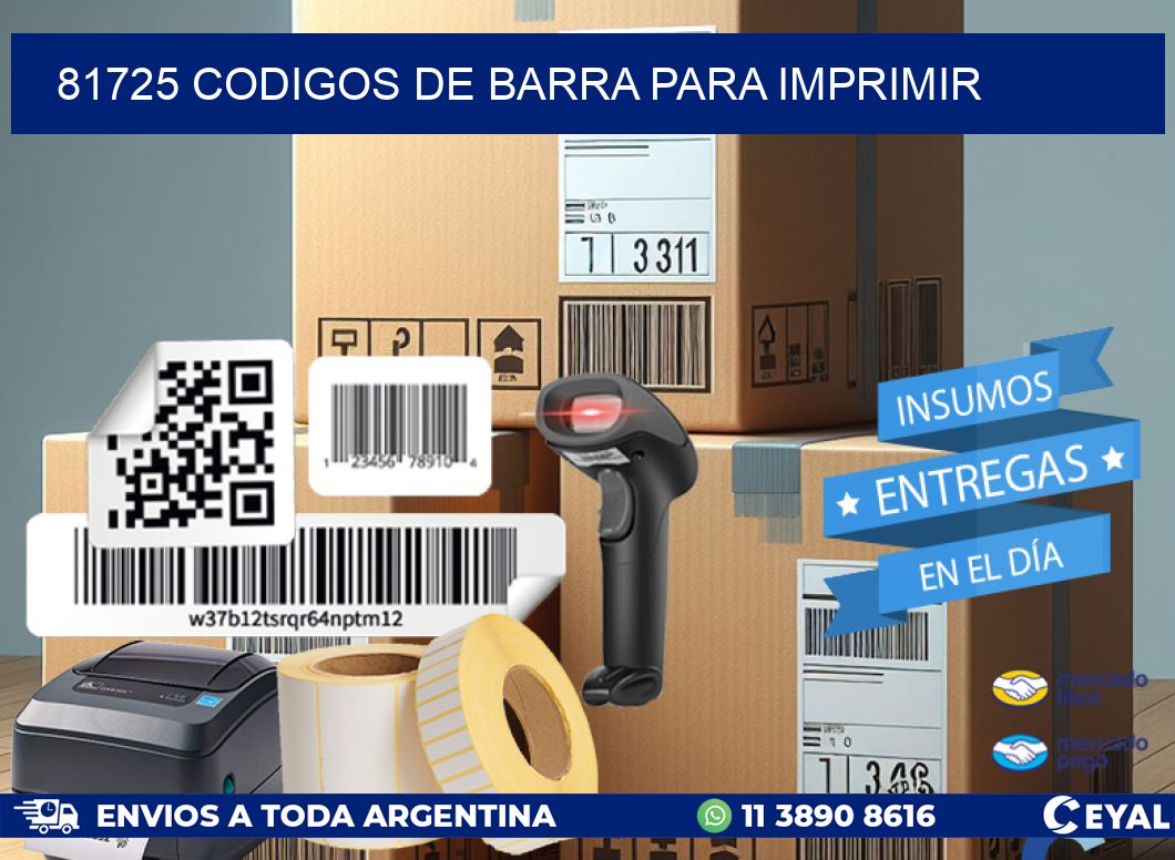 81725 codigos de barra para imprimir