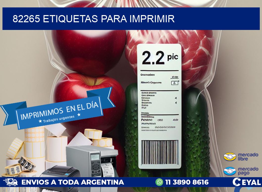 82265 etiquetas para imprimir