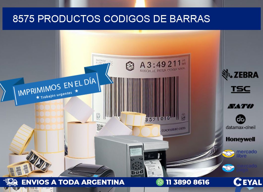8575 productos codigos de barras