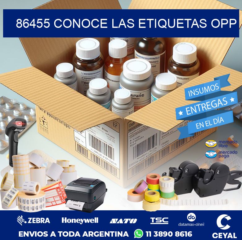 86455 CONOCE LAS ETIQUETAS OPP