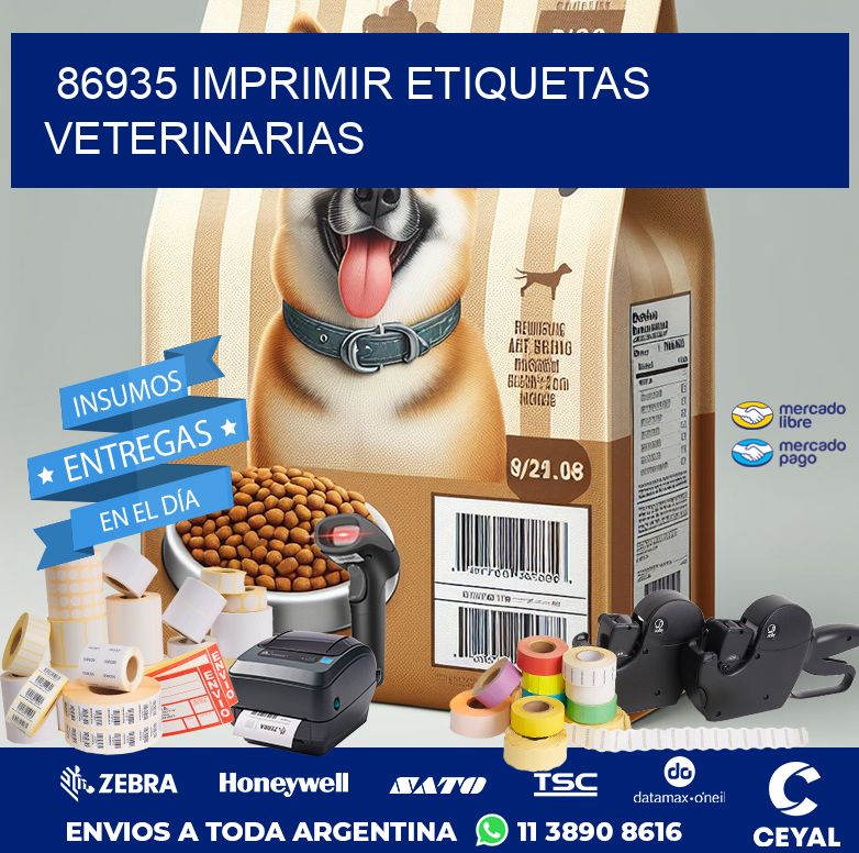86935 IMPRIMIR ETIQUETAS VETERINARIAS