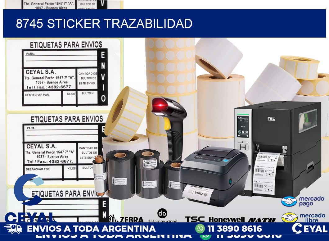 8745 STICKER TRAZABILIDAD