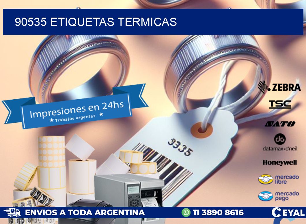 90535 ETIQUETAS TERMICAS