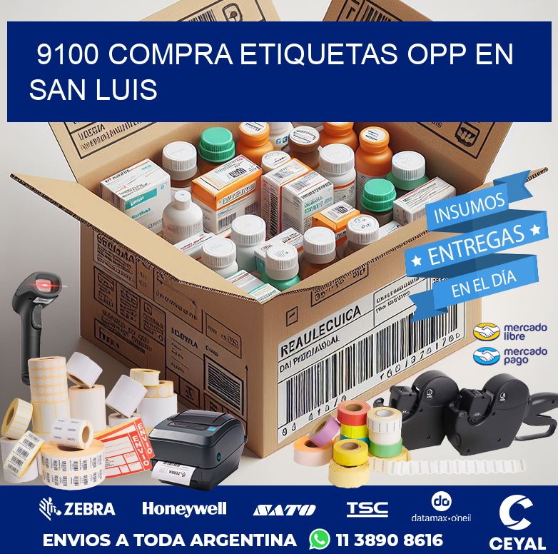 9100 COMPRA ETIQUETAS OPP EN SAN LUIS