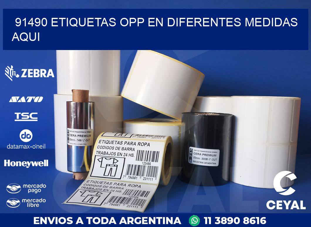 91490 ETIQUETAS OPP EN DIFERENTES MEDIDAS AQUI