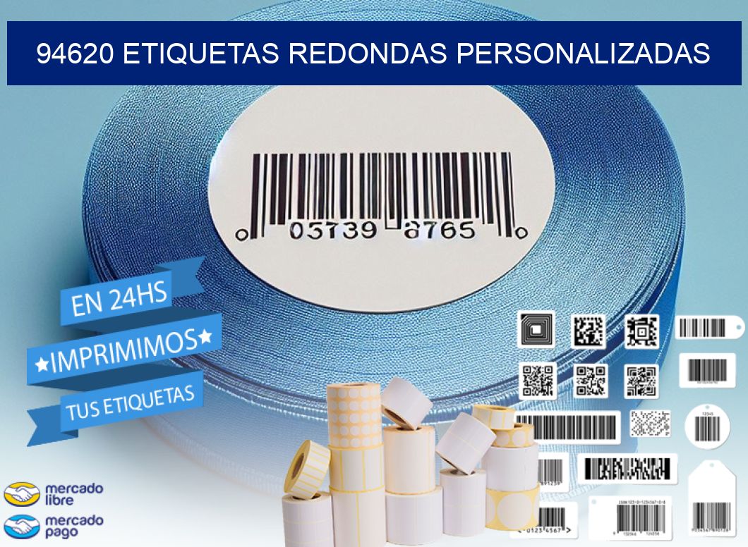 94620 ETIQUETAS REDONDAS PERSONALIZADAS
