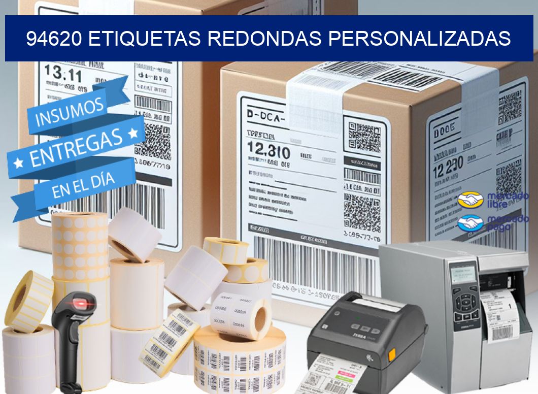 94620 ETIQUETAS REDONDAS PERSONALIZADAS