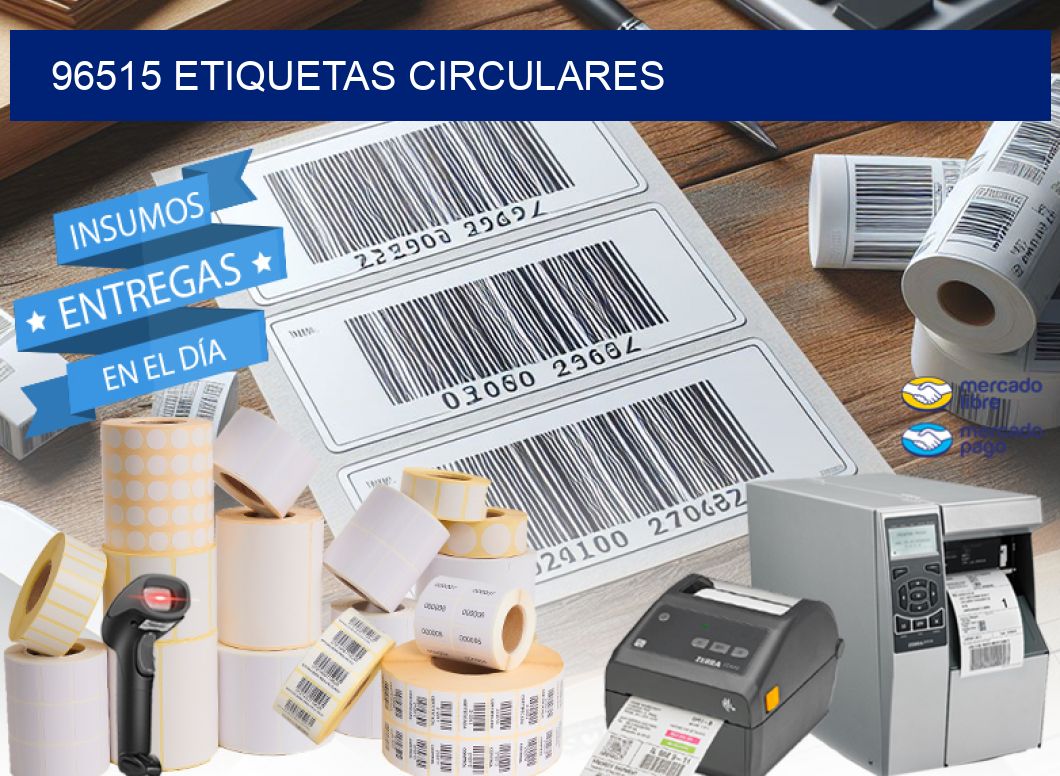 96515 ETIQUETAS CIRCULARES