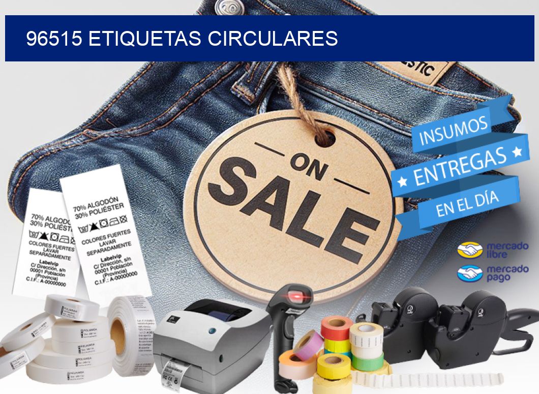 96515 ETIQUETAS CIRCULARES