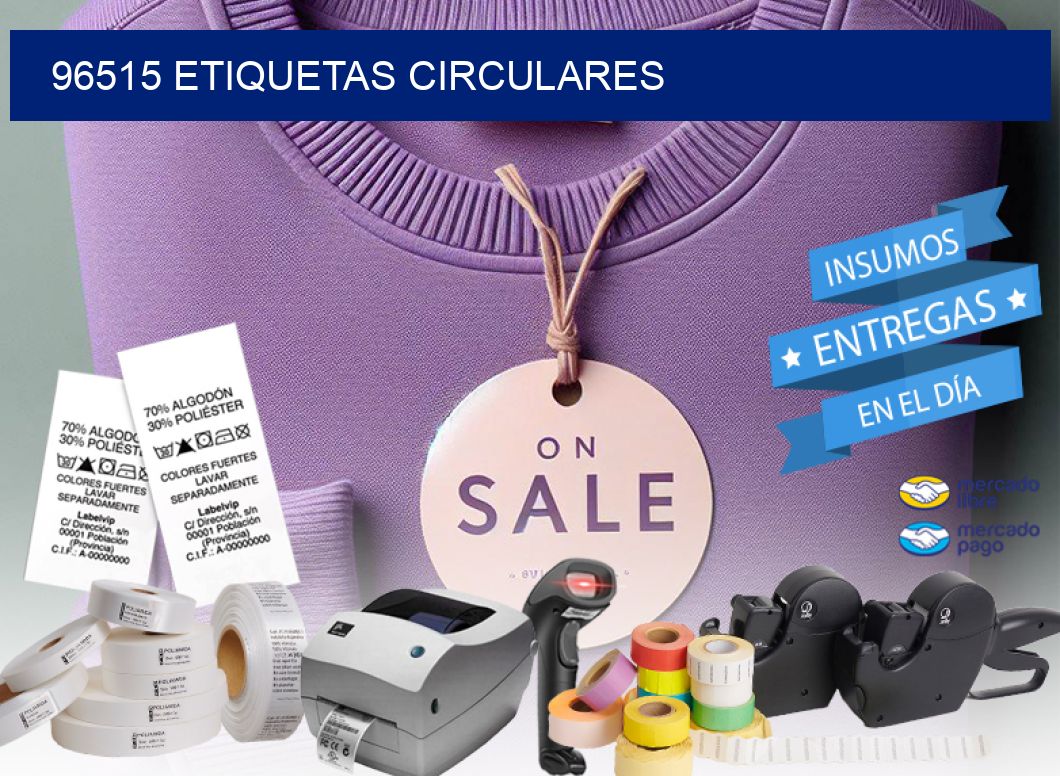 96515 ETIQUETAS CIRCULARES
