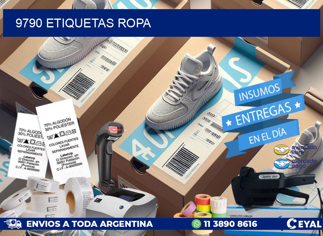 9790 ETIQUETAS ROPA