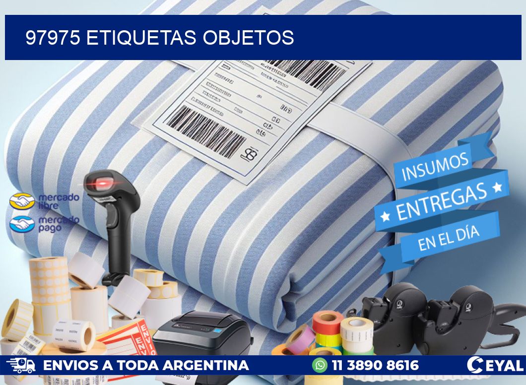 97975 etiquetas objetos
