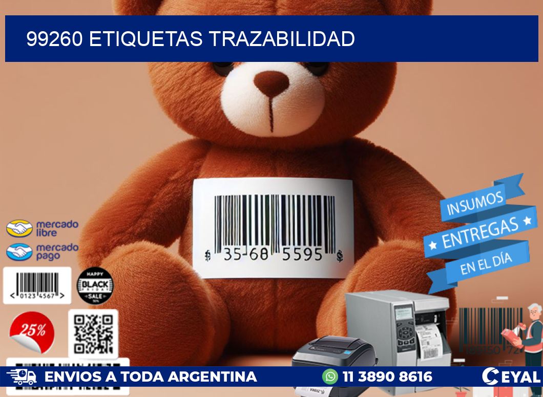 99260 Etiquetas trazabilidad