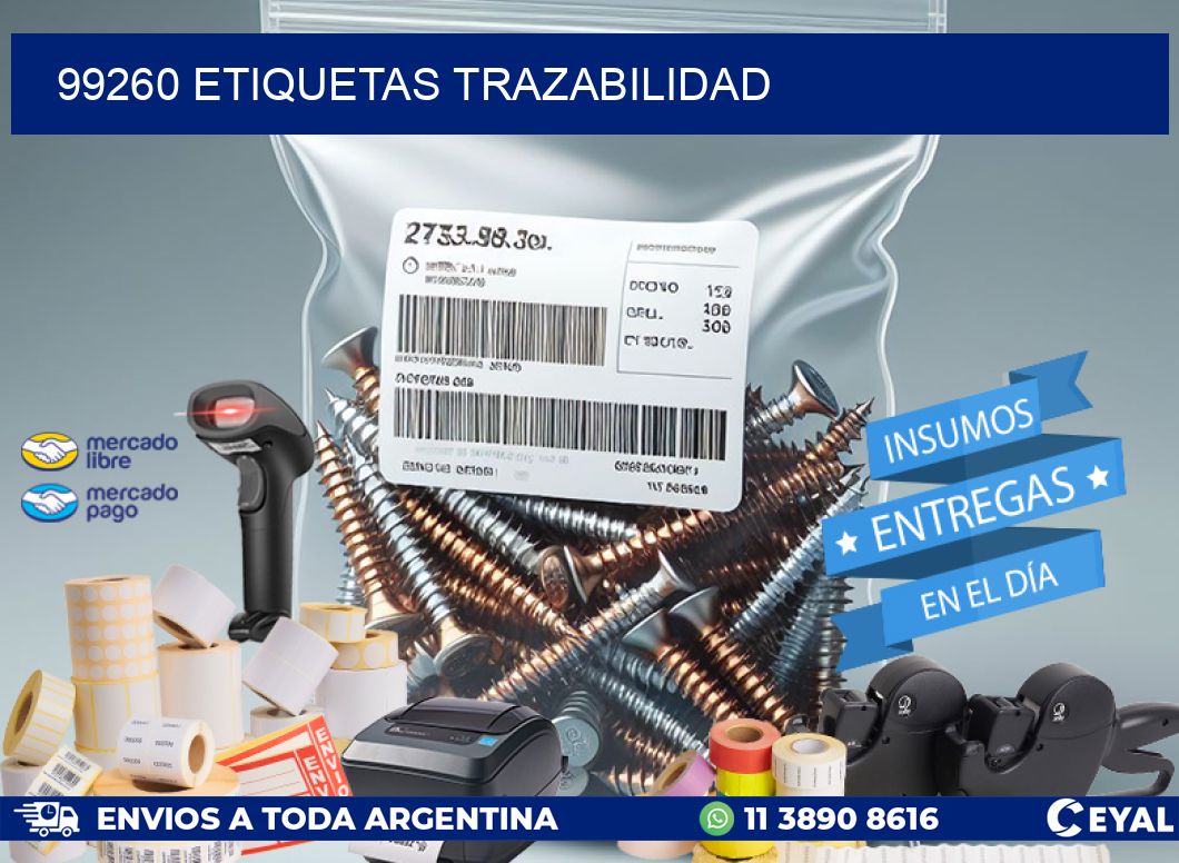 99260 Etiquetas trazabilidad