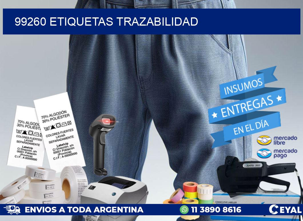 99260 Etiquetas trazabilidad
