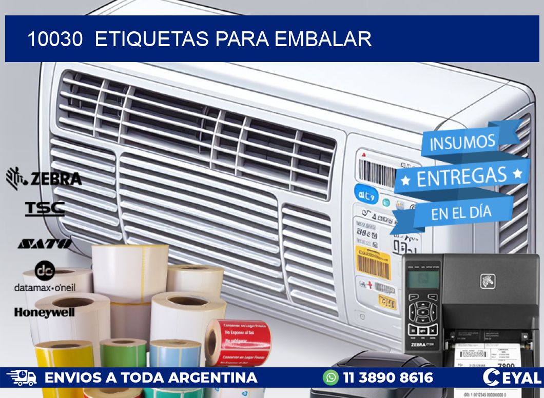10030 ETIQUETAS PARA EMBALAR