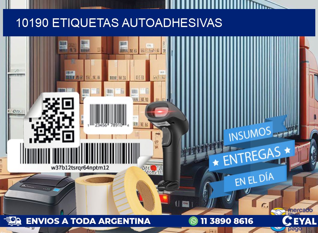 10190 ETIQUETAS AUTOADHESIVAS