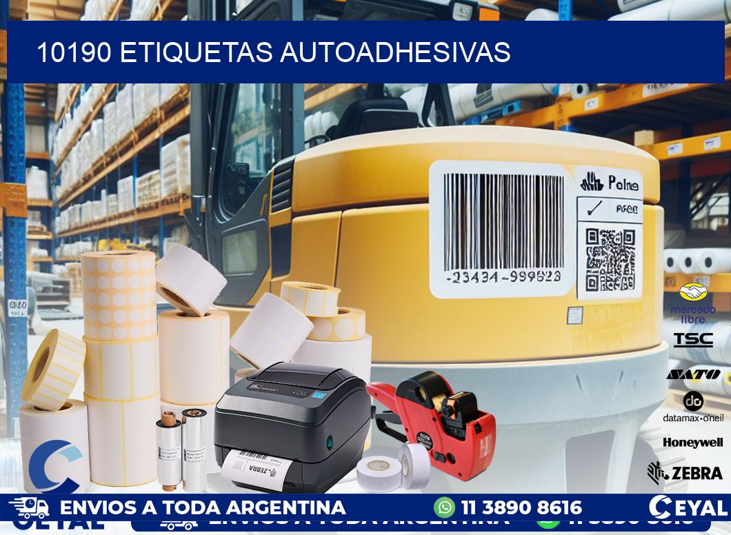 10190 ETIQUETAS AUTOADHESIVAS