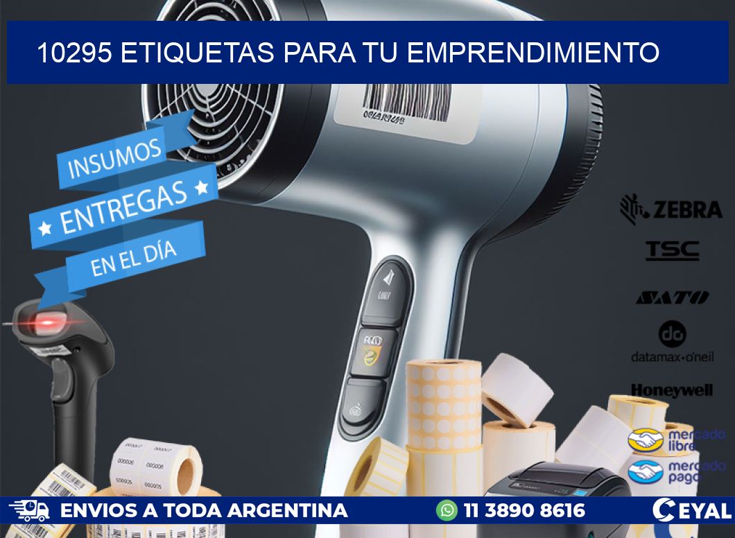 10295 ETIQUETAS PARA TU EMPRENDIMIENTO