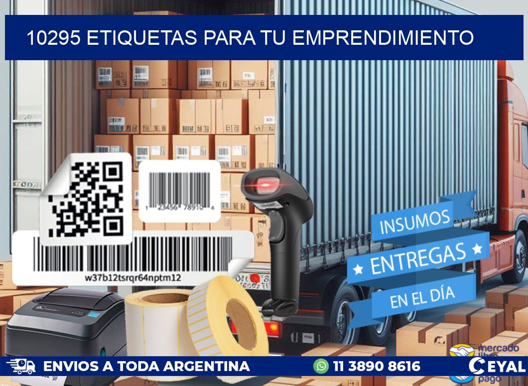 10295 ETIQUETAS PARA TU EMPRENDIMIENTO