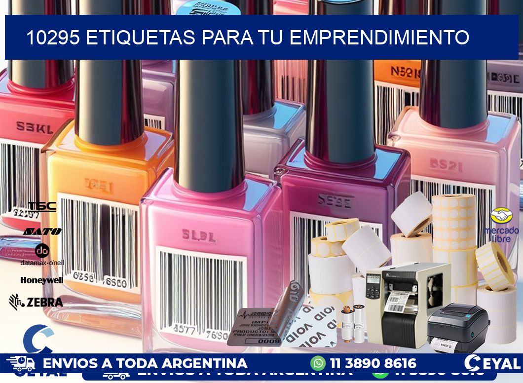 10295 ETIQUETAS PARA TU EMPRENDIMIENTO