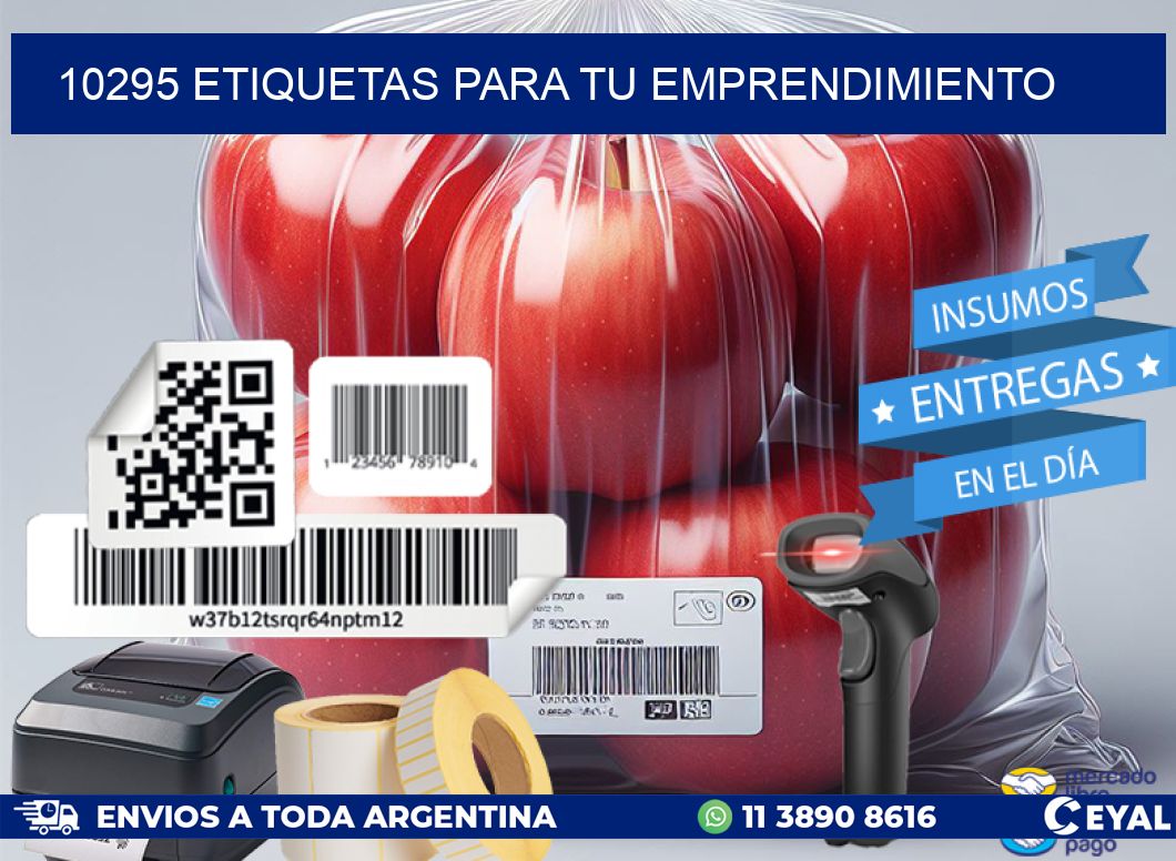 10295 ETIQUETAS PARA TU EMPRENDIMIENTO