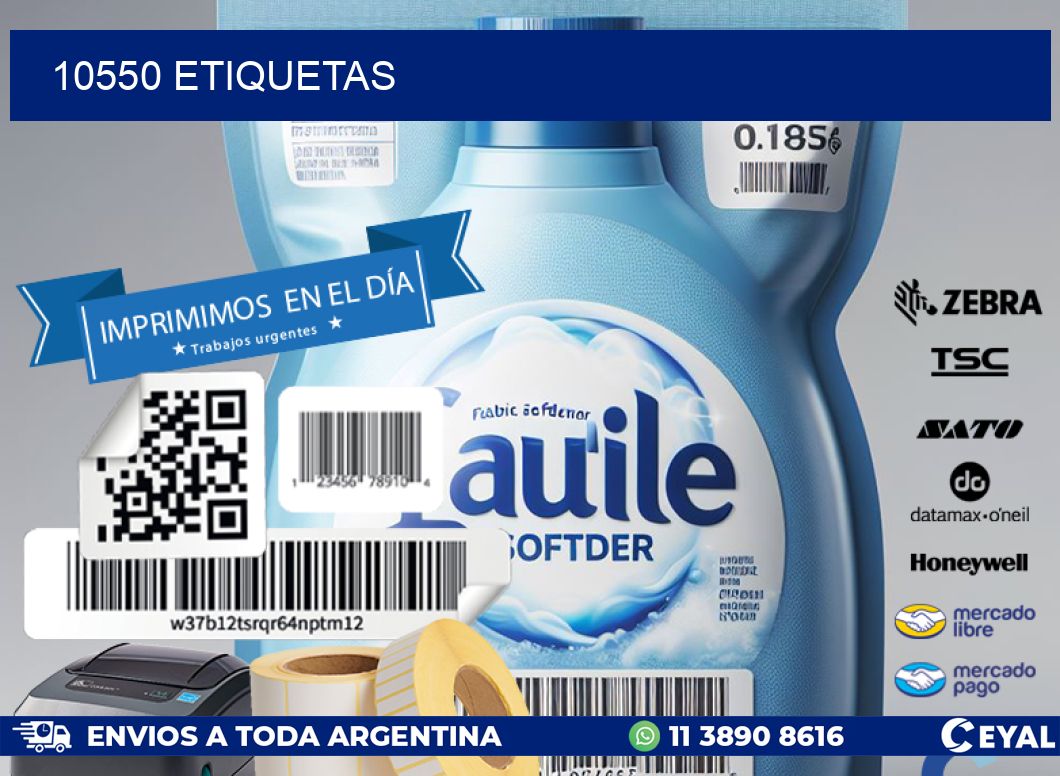 10550 ETIQUETAS