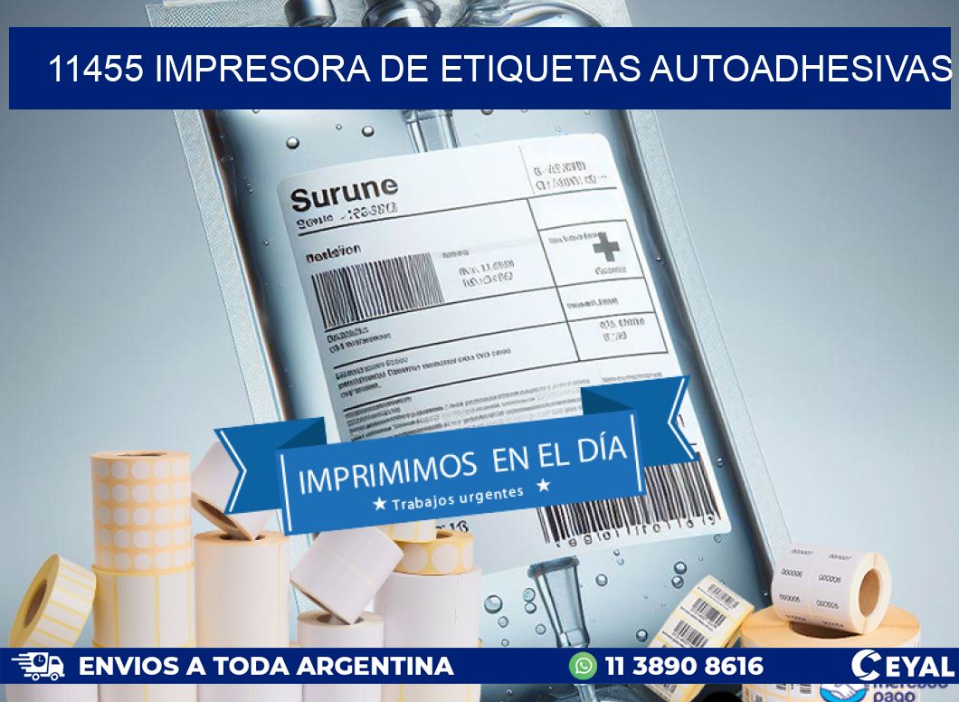 11455 IMPRESORA DE ETIQUETAS AUTOADHESIVAS
