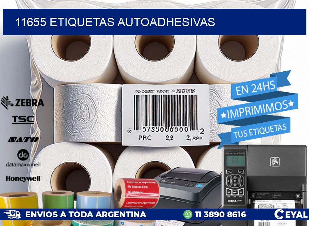 11655 ETIQUETAS AUTOADHESIVAS