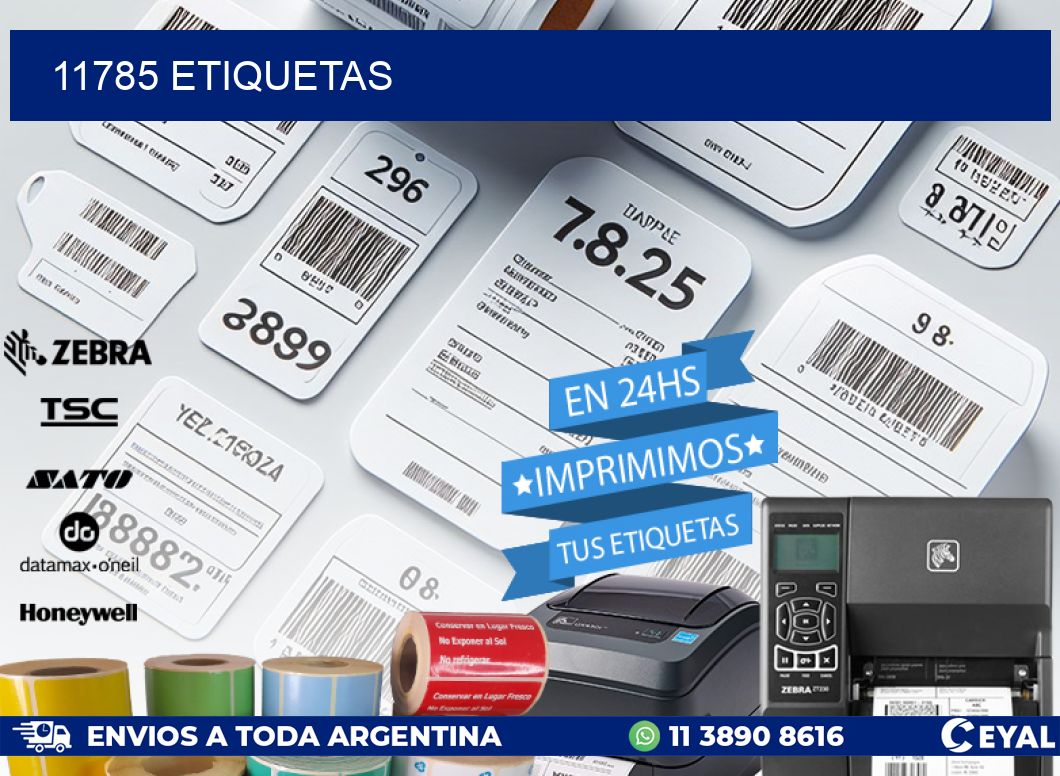 11785 ETIQUETAS