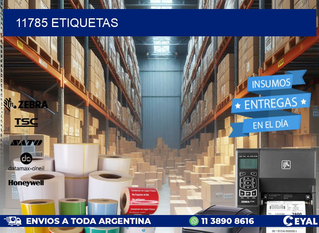 11785 ETIQUETAS
