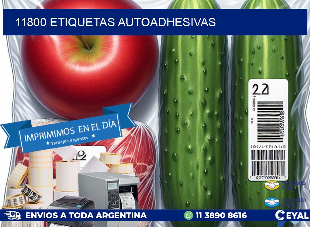 11800 ETIQUETAS AUTOADHESIVAS