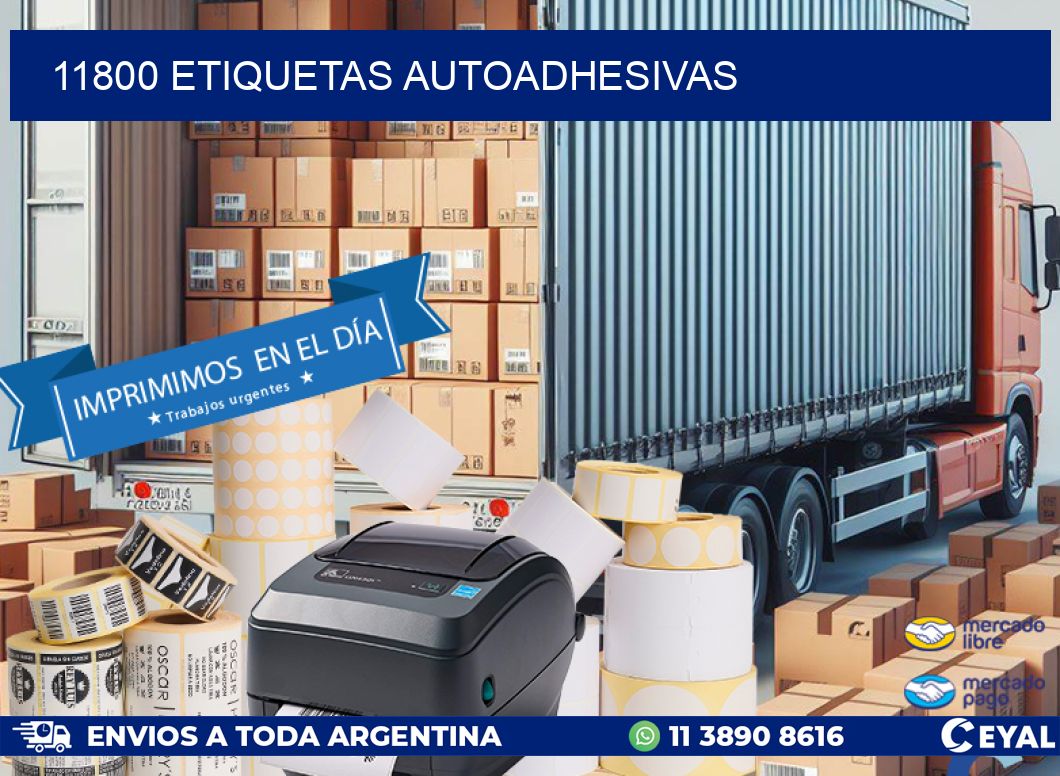 11800 ETIQUETAS AUTOADHESIVAS
