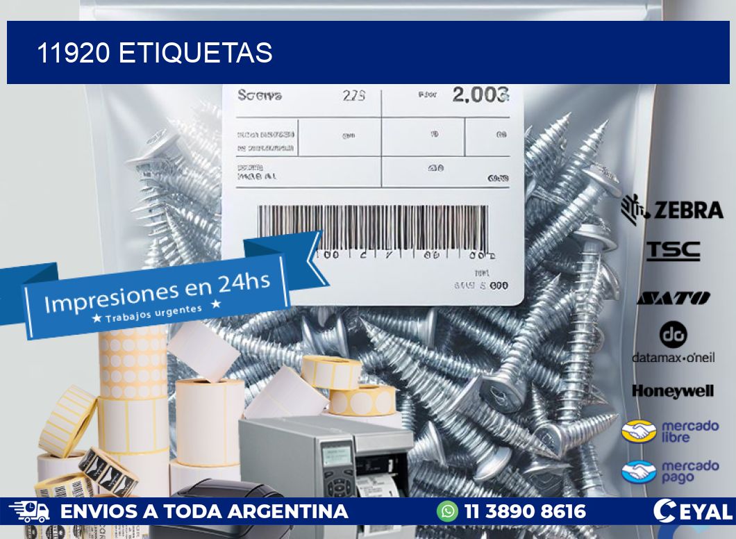 11920 ETIQUETAS