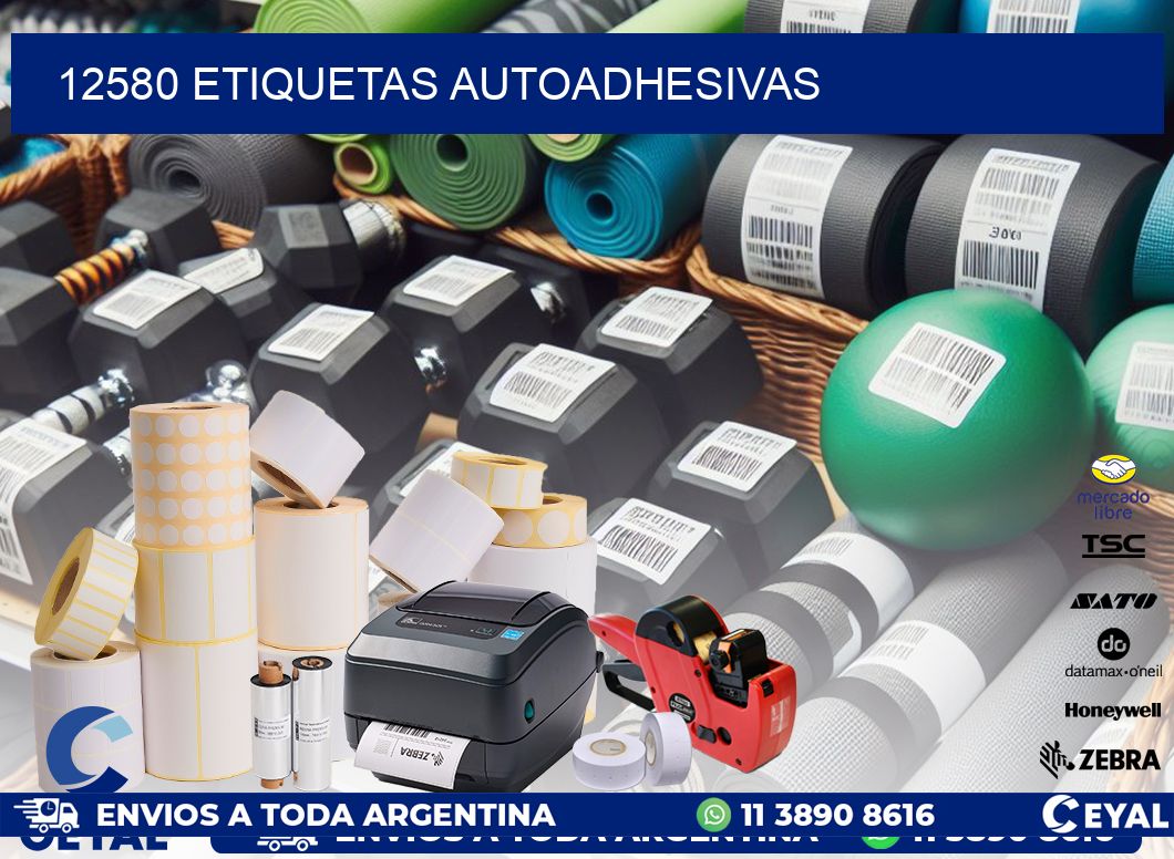 12580 ETIQUETAS AUTOADHESIVAS