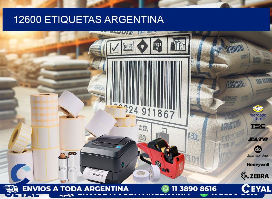 12600 ETIQUETAS ARGENTINA