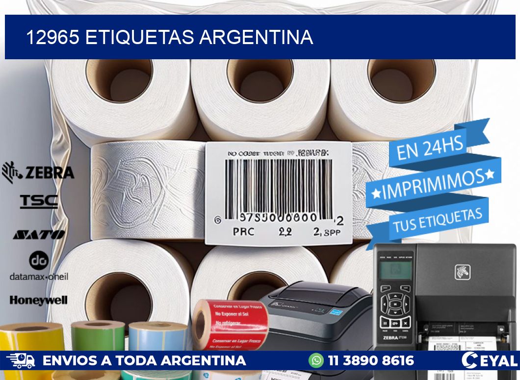12965 ETIQUETAS ARGENTINA