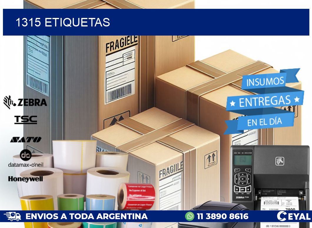 1315 ETIQUETAS