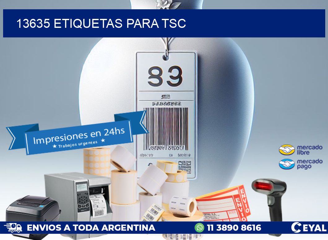 13635 ETIQUETAS PARA TSC