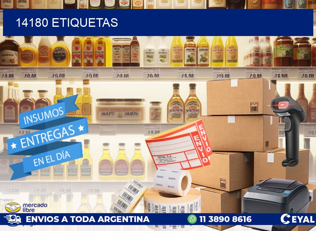 14180 ETIQUETAS