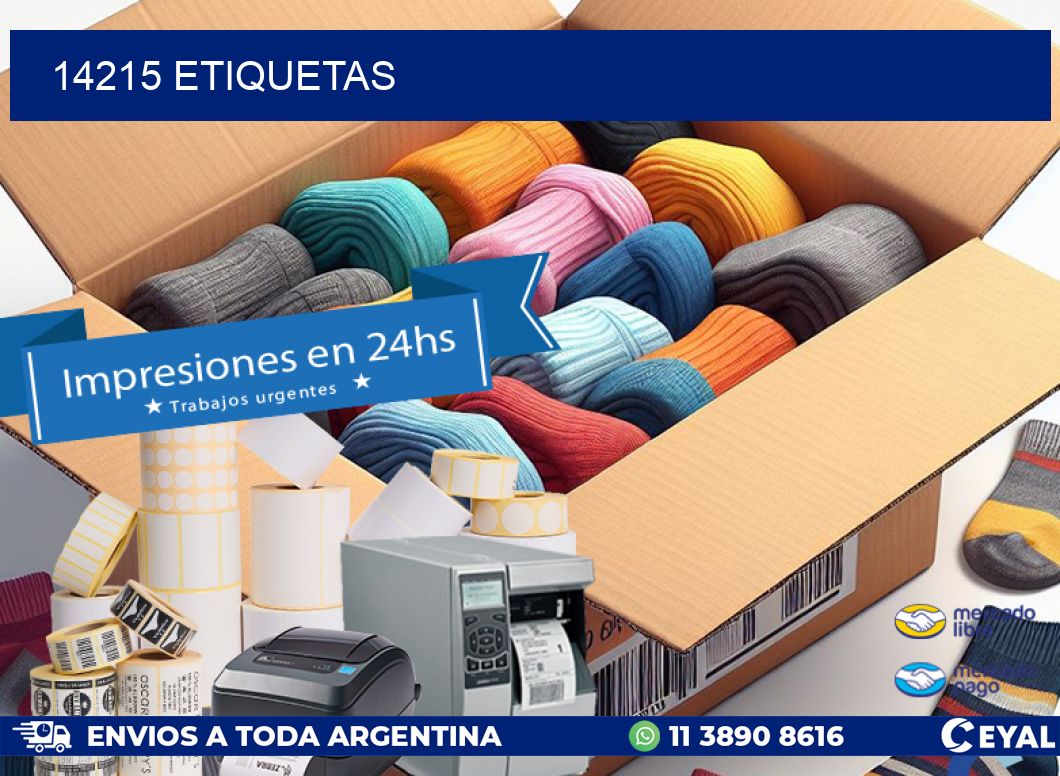 14215 ETIQUETAS