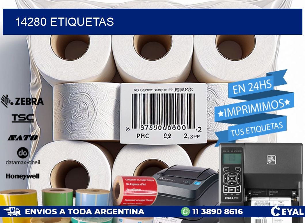 14280 ETIQUETAS